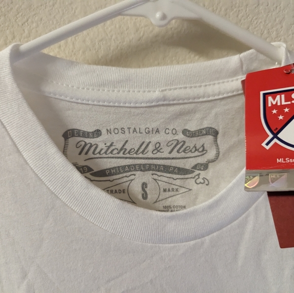 MLS Authentic Mitchell & Ness Real Salt Lake Soccer Shirt New With Tag NWT Small - Picture 6 of 7